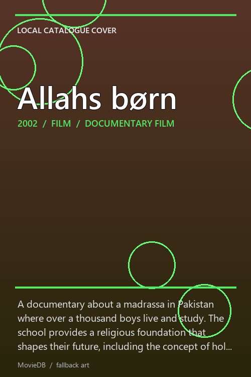 Allahs børn poster