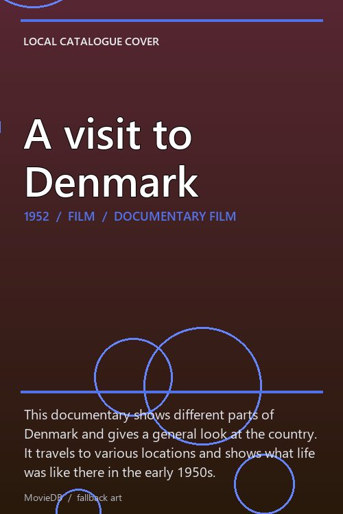 A visit to Denmark poster