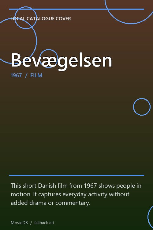 Bevægelsen poster