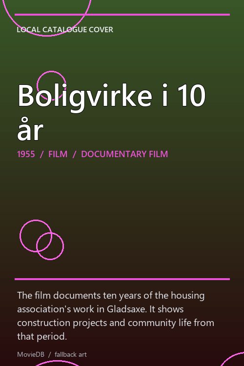 Boligvirke i 10 år poster