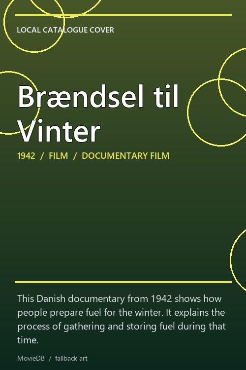 Brændsel til Vinter poster