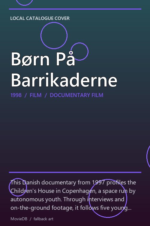 Børn På Barrikaderne poster