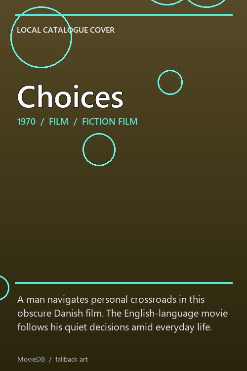 Choices poster