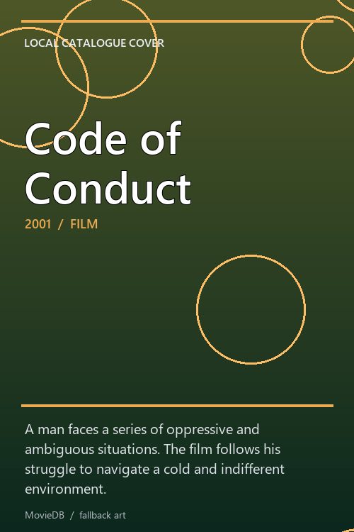 Code of Conduct poster