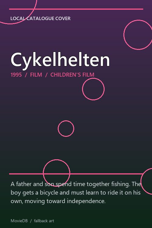 Cykelhelten poster