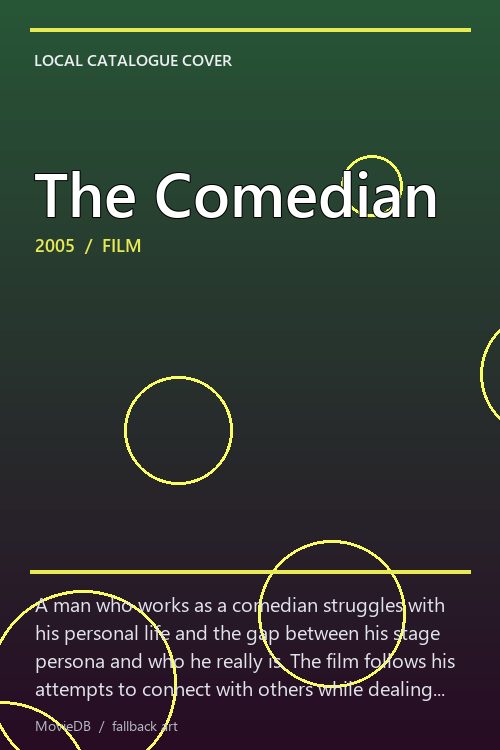 The Comedian poster