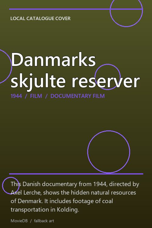 Danmarks skjulte reserver poster