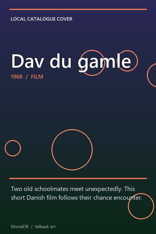 Dav du gamle poster