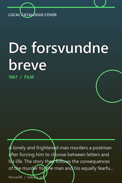De forsvundne breve poster