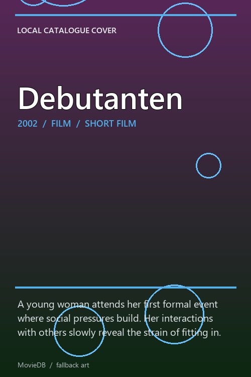 Debutanten poster