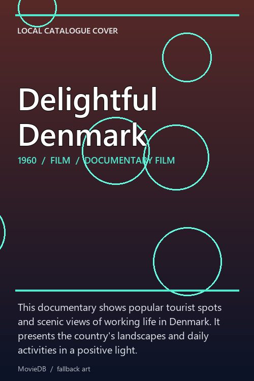 Delightful Denmark poster