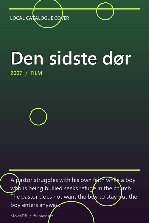Den sidste dør poster