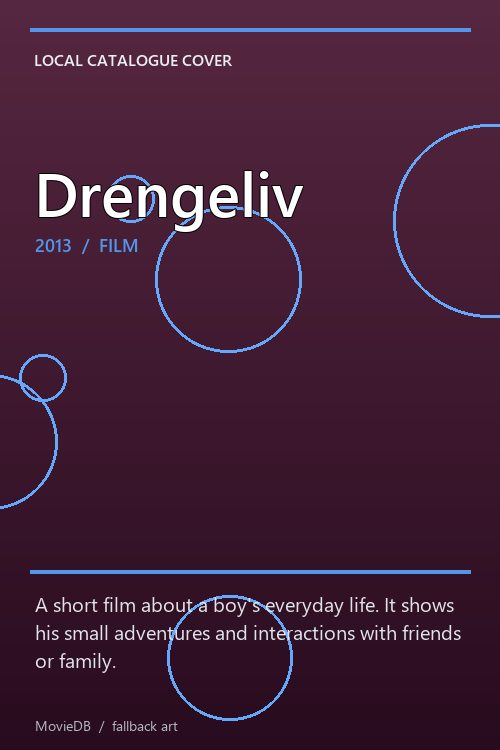 Drengeliv poster