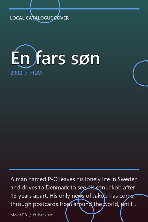 En fars søn poster
