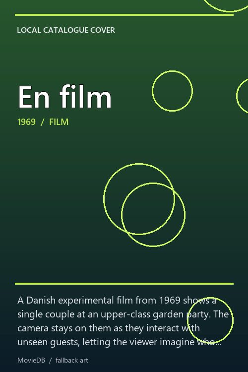 En film poster