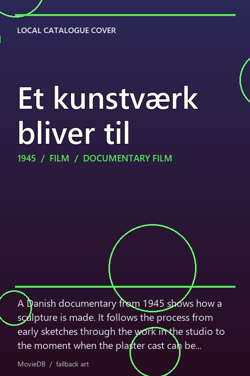 Et kunstværk bliver til poster