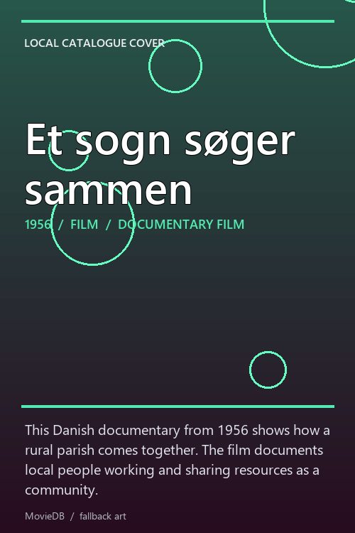 Et sogn søger sammen poster