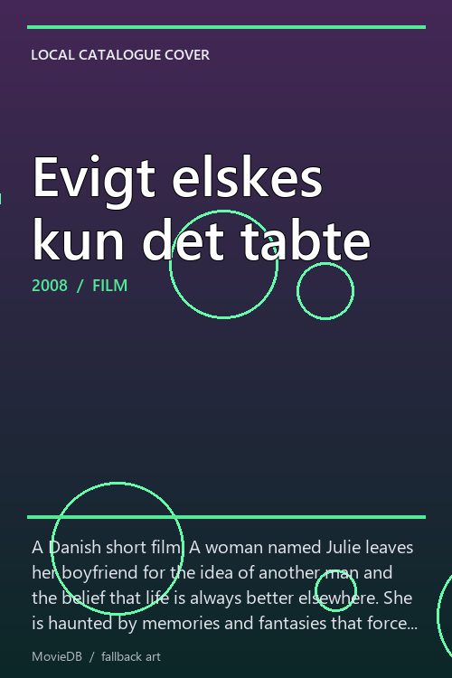 Evigt elskes kun det tabte poster