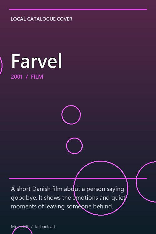 Farvel poster