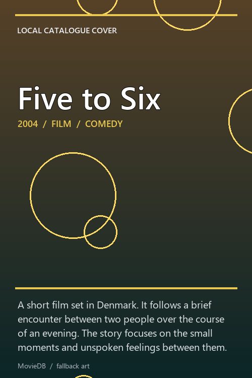 Five to Six poster