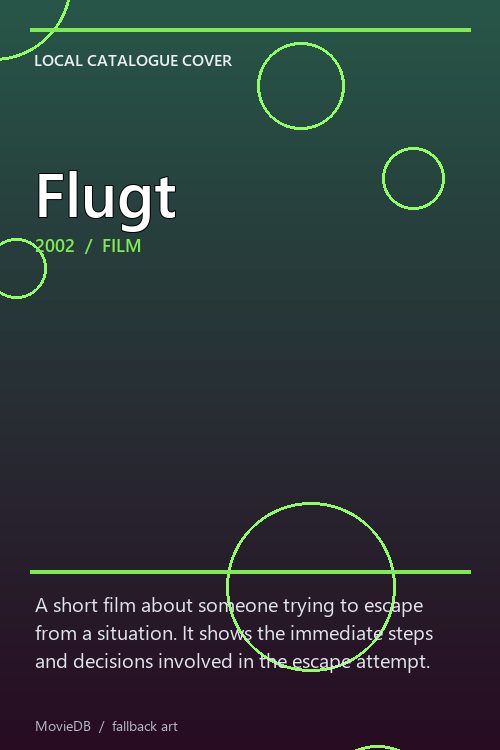 Flugt poster