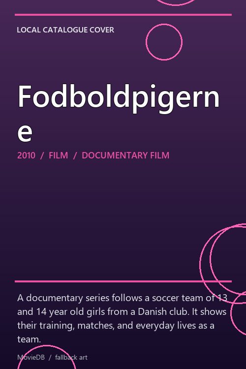 Fodboldpigerne poster