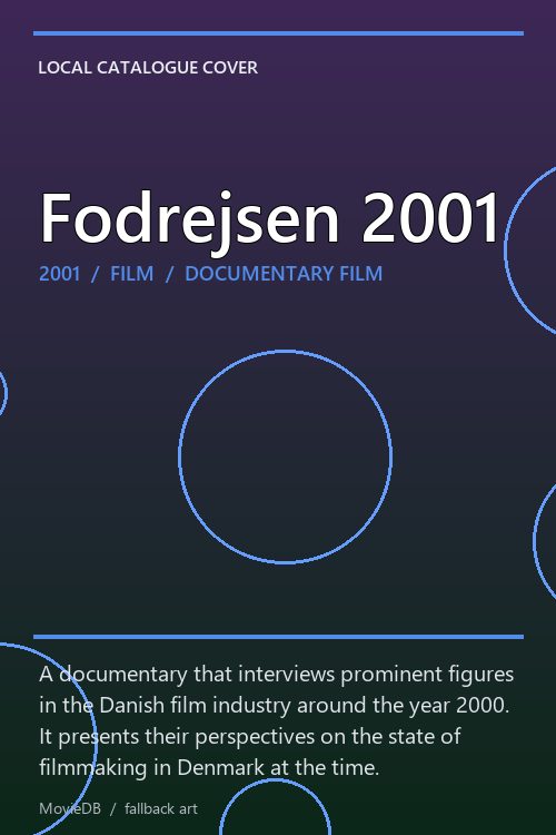 Fodrejsen 2001 poster