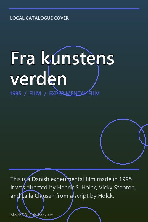 Fra kunstens verden poster