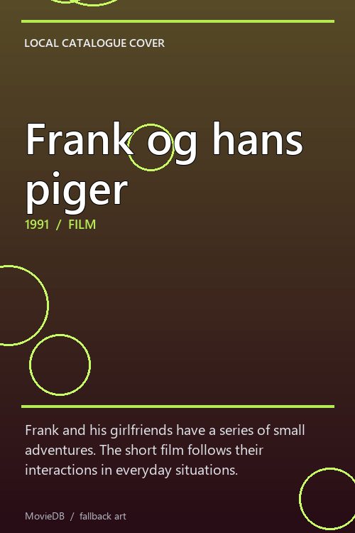Frank og hans piger poster