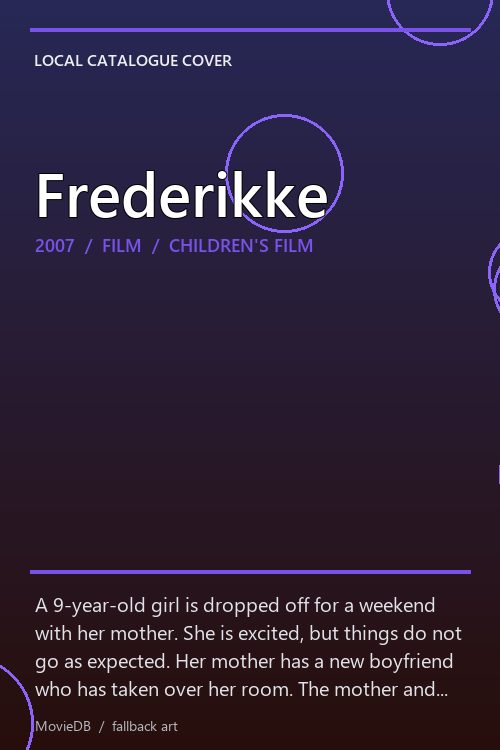 Frederikke poster