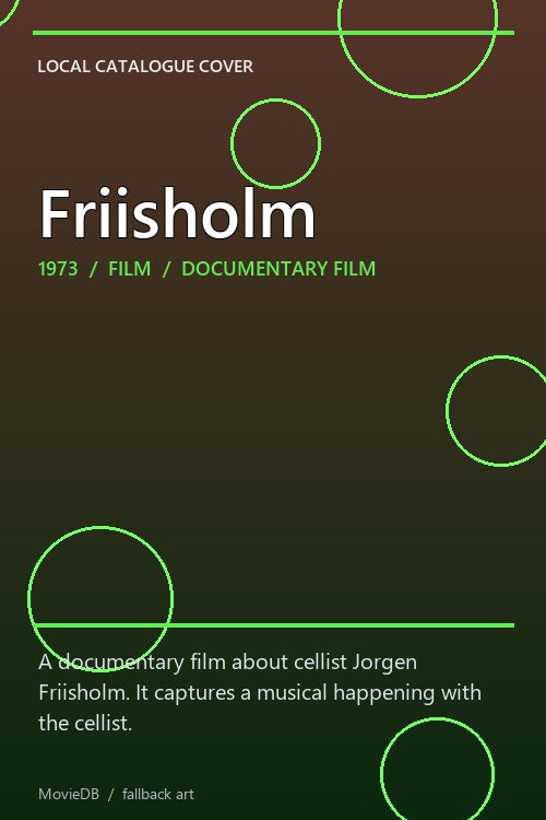 Friisholm poster