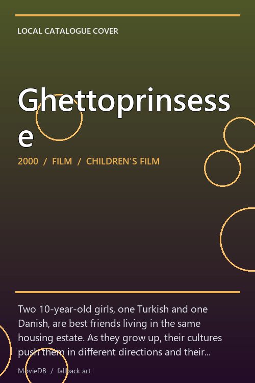 Ghettoprinsesse poster