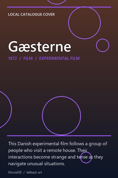 Gæsterne poster