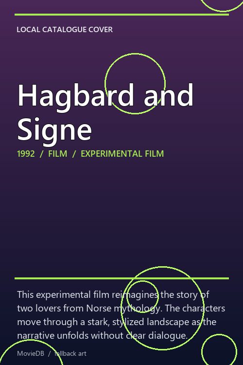 Hagbard and Signe poster