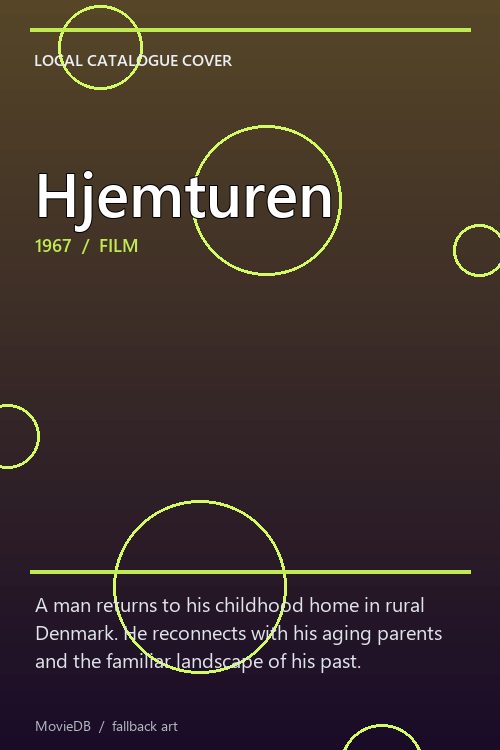 Hjemturen poster