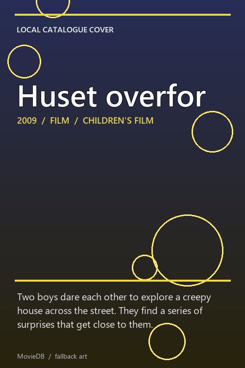 Huset overfor poster