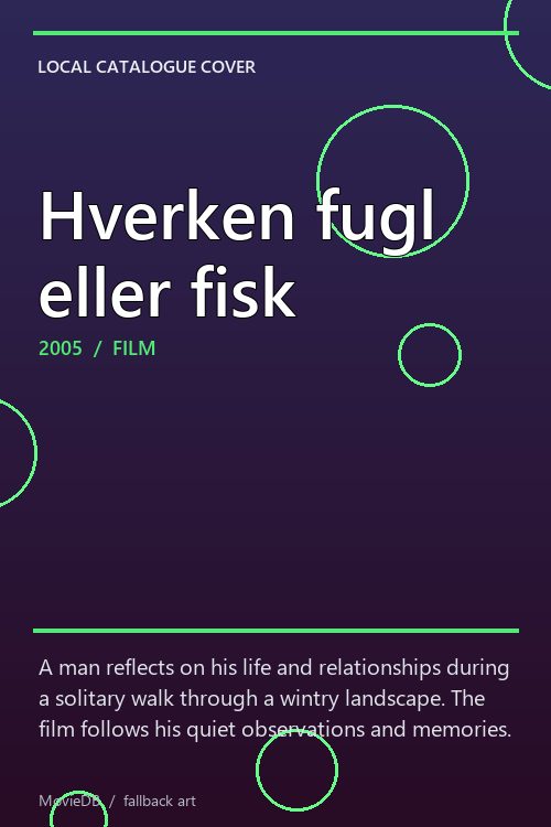 Hverken fugl eller fisk poster