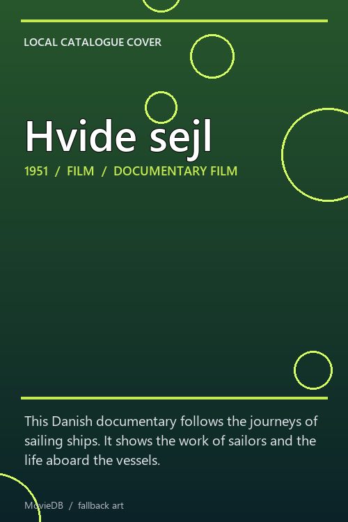 Hvide sejl poster