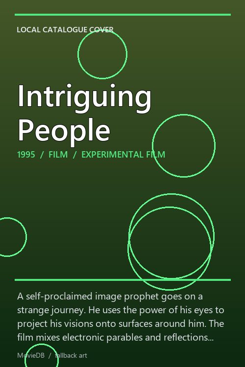 Intriguing People poster