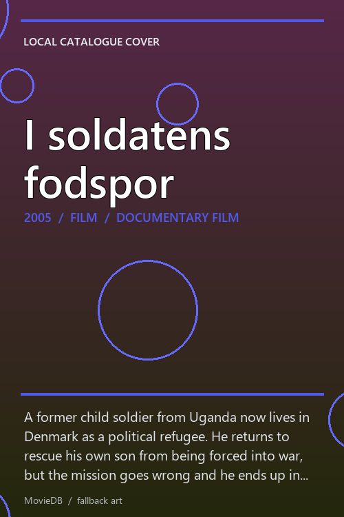 I soldatens fodspor poster