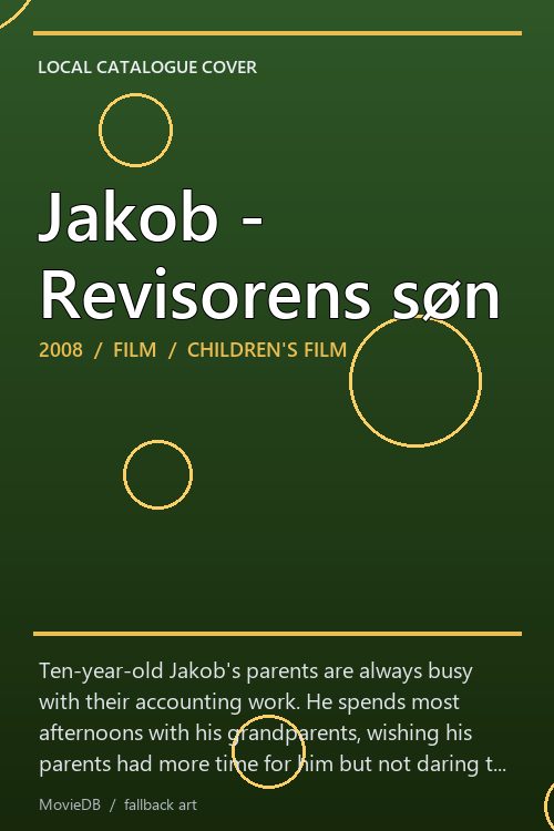 Jakob - Revisorens søn poster