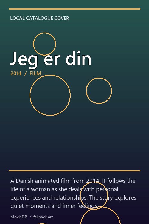 Jeg er din poster