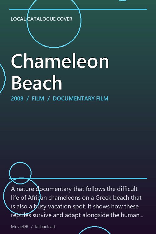 Chameleon Beach poster