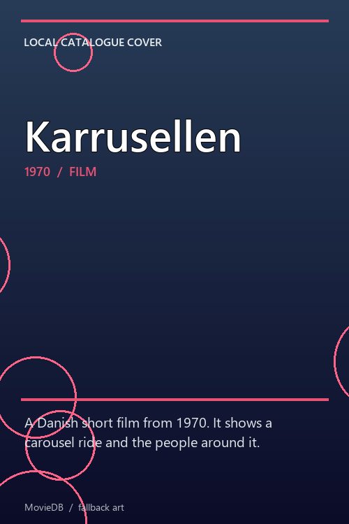 Karrusellen poster