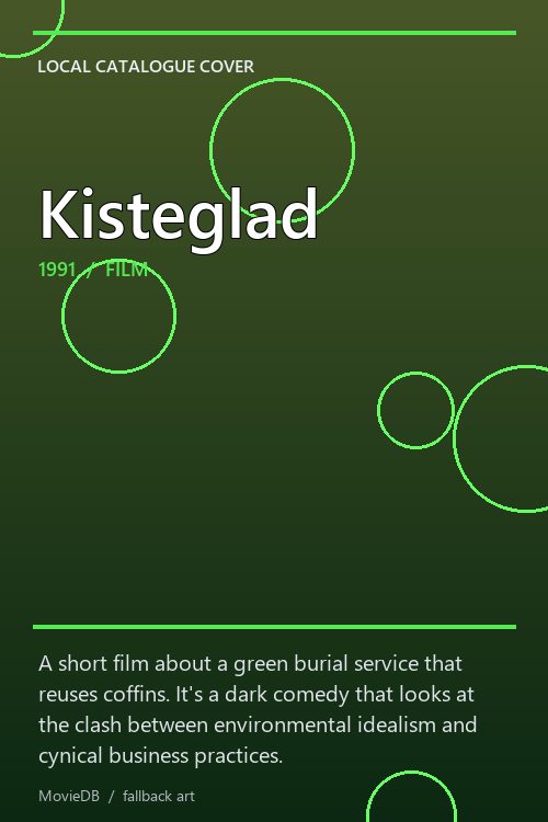 Kisteglad poster