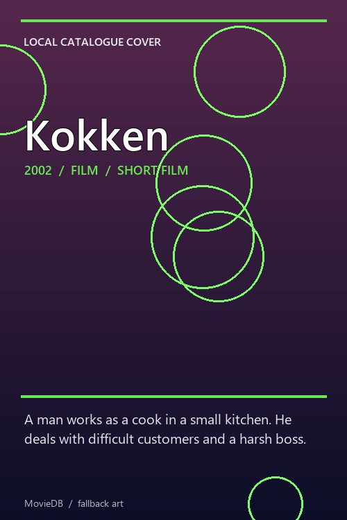 Kokken poster