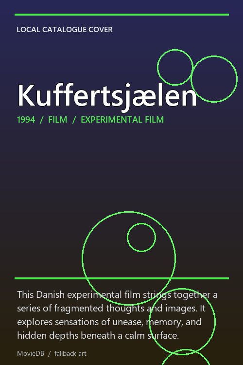 Kuffertsjælen poster