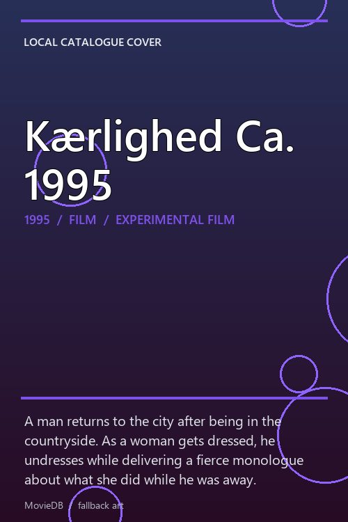 Kærlighed Ca. 1995 poster