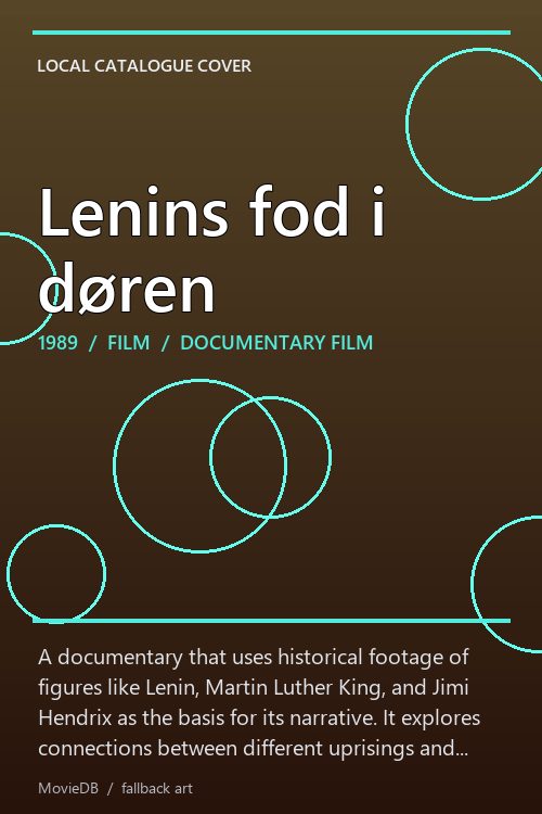 Lenins fod i døren poster