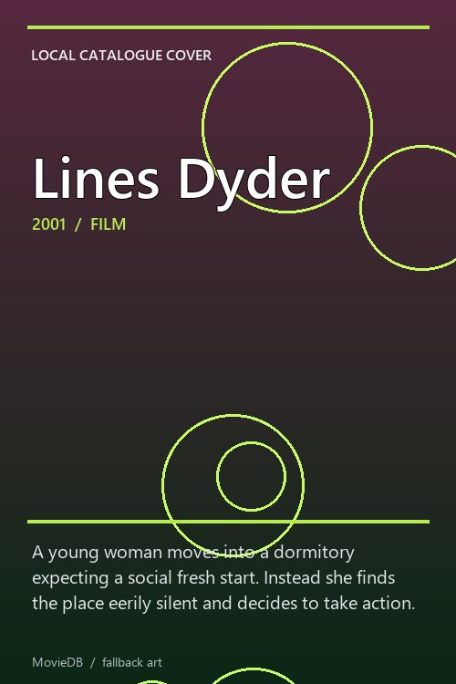 Lines Dyder poster
